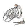 CockLock Cage de chasteté Reegik avec Tige d'urètre 8.5 x 3.5cm